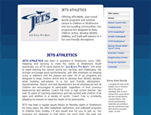 Tablet Screenshot of jetsathletics.com